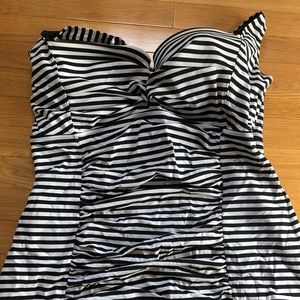 Torrid Sexy long length tankini TOP